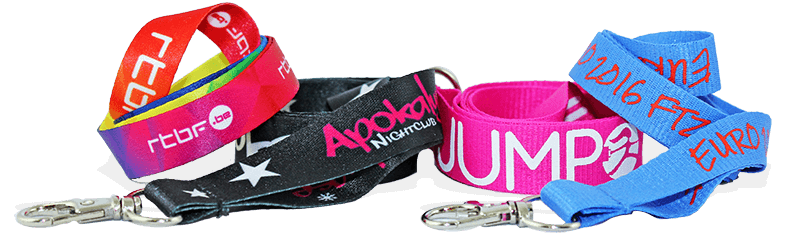 Personalisierte Schlüsselbänder