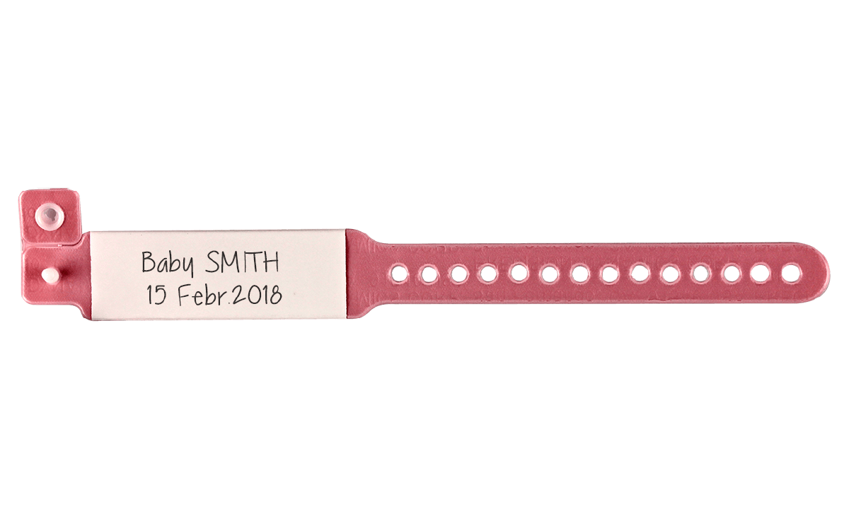 Direkt beschreibbare Speedi-Print-Armbänder – Kindergröße