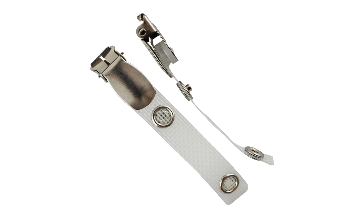 Krokodilclip mit gespritzter Nylonschnur