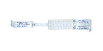 Direkt beschreibbare Speedi-Print-Armbänder – 1 Armband für Erwachsene und 2 Armbänder für Kinder
