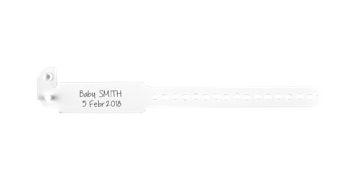 Direkt beschreibbare Sentry Superband-Armbänder – Kindergröße