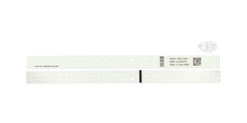 Soft Compuband Thermodirektdruck-Armbänder – Erwachsenen-/Pädiatriegröße – 500 Armbänder
