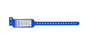 Sentry LabelBand-Armbänder Erwachsenen-/Pädiatriegröße